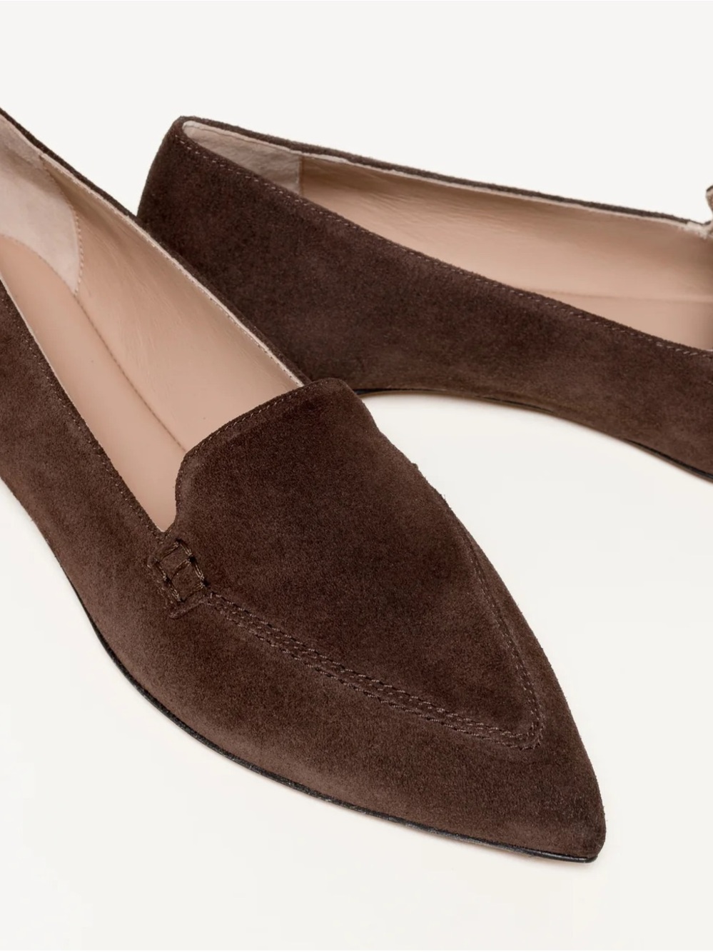 M.Gemi The Gia Chocolate Suede 38.5 (US8)